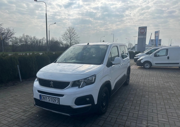 Peugeot Rifter cena 78900 przebieg: 6300, rok produkcji 2020 z Świdnik małe 154